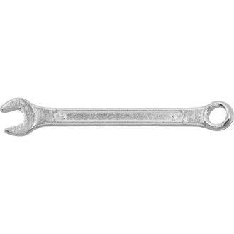 Maulschlüssel 9 mm verchromt SW