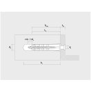 CELO GB YTONG oder Porenbetondübel 10 (4 Stück)