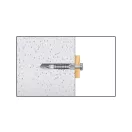 CELO MZ Universal-Kunststoffdübel 12 x 72 + 8,0 x 90 Holzschraube (2 Stück)