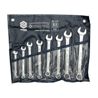 VOREL Schraubenschlüsselsatz 8-teilig 8-19 mm CrV