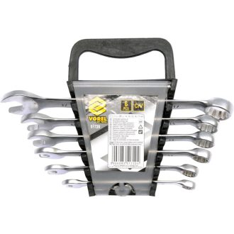 VOREL Schraubenschlüsselsatz 6-teilig 8-17 mm CrV