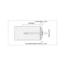 CELO IPS 80 Dämmstoffschraube, weiß - RAL 9003 + PH, A2 (4 Stück)