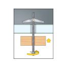 CELO Federkippkeil mit M3 x 100 Schrauben (2 Stück)