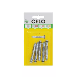 CELO Crackle Metal Gipskartondübel HRM 4-20 (5 Stück)