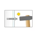 CELO BLISTER-HRM Crunchy-Metall-Gipskartondübel 5-16 RH (4 Stück)