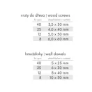 Schrauben- und Dübelset 340 Teile