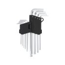 VOREL Kugelkopf-Inbusschlüsselsatz 9-teilig 2,0-10 mm