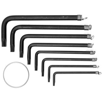 VOREL Inbusschlüsselsatz 8-teilig T10-T40 Torx