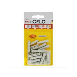 CELO FX 6 Universal-Nylondübel (30 Stück)