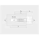 CELO MZ Universal-Kunststoffdübel 6 x 29 (20 Stück)