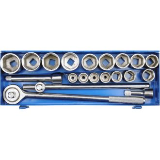 Steckschlüsselsatz 20-teilig 3/4" 22-50 mm