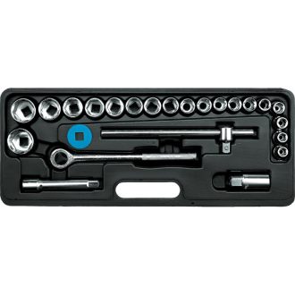 Steckschlüsselsatz 24-teilig 1/2" 8-30 mm