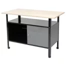 VOREL Cabinet Arbeitstisch mit 1 Tür 1160 x 600 x 830 mm