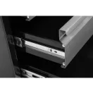 VOREL Werkbank mit Schrank, 5 Schubladen, 1 Tür, 1160 x 600 x 840 mm