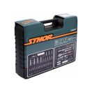 STHOR Steckschlüsselsatz 94-teilig 1/4", 1/2"