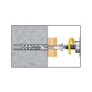 CELO NF 8 Flügeldübel + 5 x 50 Sechskantschraube (5 Stück)