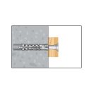 CELO NF 8 Flügeldübel + 5 x 50 Sechskantschraube (5 Stück)