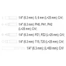 STHOR Bitspitzen-Set 10-teilig