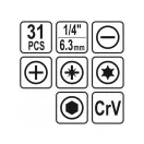 STHOR Bitspitzen-Set 31-teilig