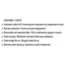 LUND Wasserkocher LED-Display 1,8 Liter 2200 W