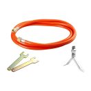 FESTA Gasbrenner 55 mm/ 35 kW + 3 m Schlauch (Brenner)