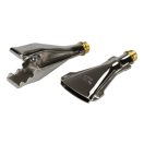 FESTA Gasbrenner mit 3 Ersatzköpfen, 1,5 Schlauch, 2 kW (brennend)