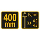 VOREL Hebelnietzange 400 mm, DIY