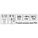 FALA Flexibler Anschluss-Schlauch 1/2" x 3/8" 300 mm innen-außen