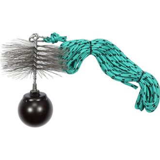 VOREL Schornsteinreinigungsbürste mit Kugel 150 mm