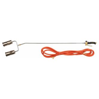  VOREL Gasschneider Doppel 2 x 60 mm + 5 m Schlauch (Flammbrenner)