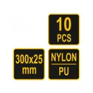 VOREL Klettband 300 mm (10 Stück)