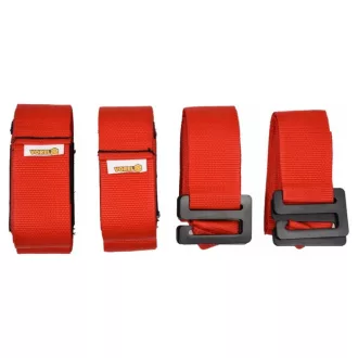 VOREL Möbeltransportgurt-Set 4-teilig 50 x 2800 mm