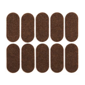   VOREL Selbstklebende Möbelbeinunterlegscheibe 20 x 45 mm (10 Stück)