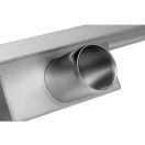 FALA Duschrinne 300 mm Madeira Inox