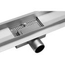 FALA Duschrinne 700 mm Madeira Inox