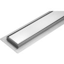 FALA Duschrinne 700 mm Weißglas Inox