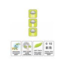 FALA Duschkopf 3 Funktionen blau