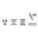 FALA Duschrohr verstärkt 2,0 m