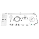 FALA Duschsäule Edelstahl Steely1