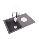 FALA Waschbeckenarmatur mit weißem flexiblem Rohr