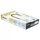 FALA Waschbeckenarmatur mit schwarzem flexiblem Rohr + Zubehör