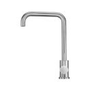 FALA Waschbeckenarmatur + Zubehör inox Steely2