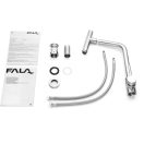 FALA Waschbeckenarmatur + Zubehör inox Steely3