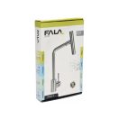 FALA Waschbeckenarmatur + Zubehör inox Steely3