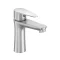 FALA Waschtischarmatur + Zubehör inox Steely2