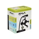 FALA Badewannenarmatur + Zubehör Retro Schwarz 1