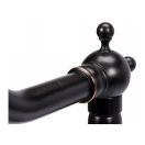 FALA Waschbeckenarmatur + Zubehör Retro Schwarz 1