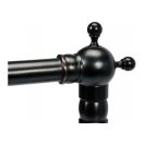 FALA Waschbeckenarmatur + Zubehör Retro Black 2