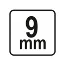 VOREL Messer mit zerbrechlicher Klinge 9 mm