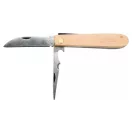 VOREL Technisches Messer mit Holzgriff